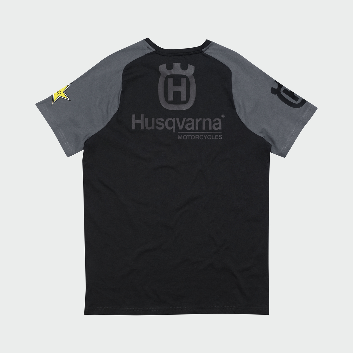 Husqvarna Mens RS Black Tee T-Shirt