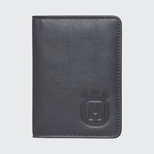 Husqvarna Leather Card Wallet
