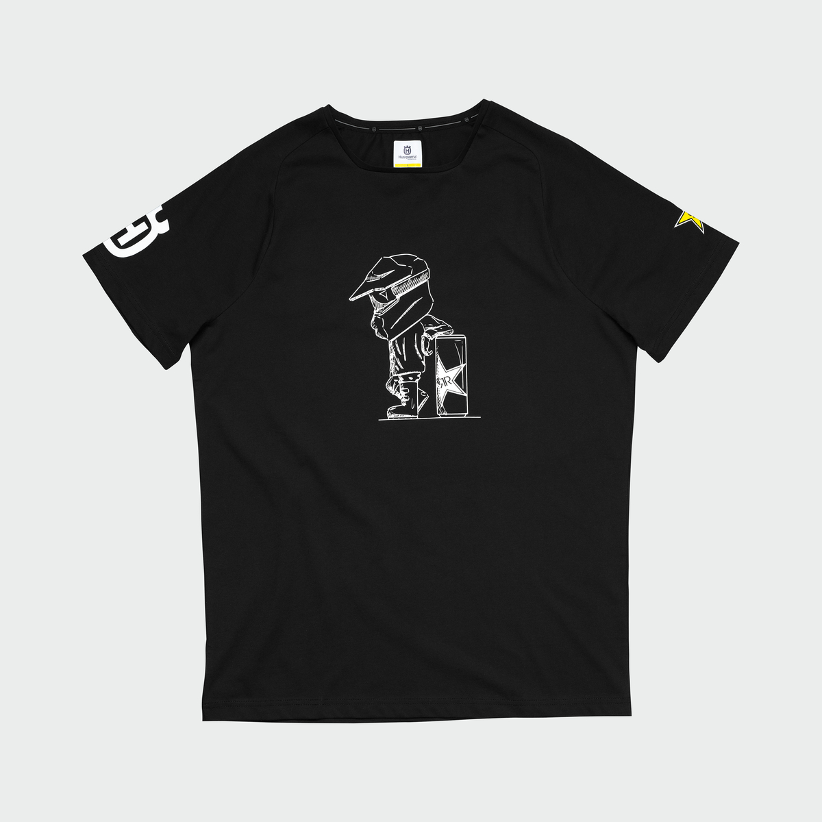 Husqvarna Mens RS Scribble Tee T-Shirt