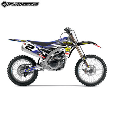 Flu Rockstar Graphics Kit YZF250 14-15
