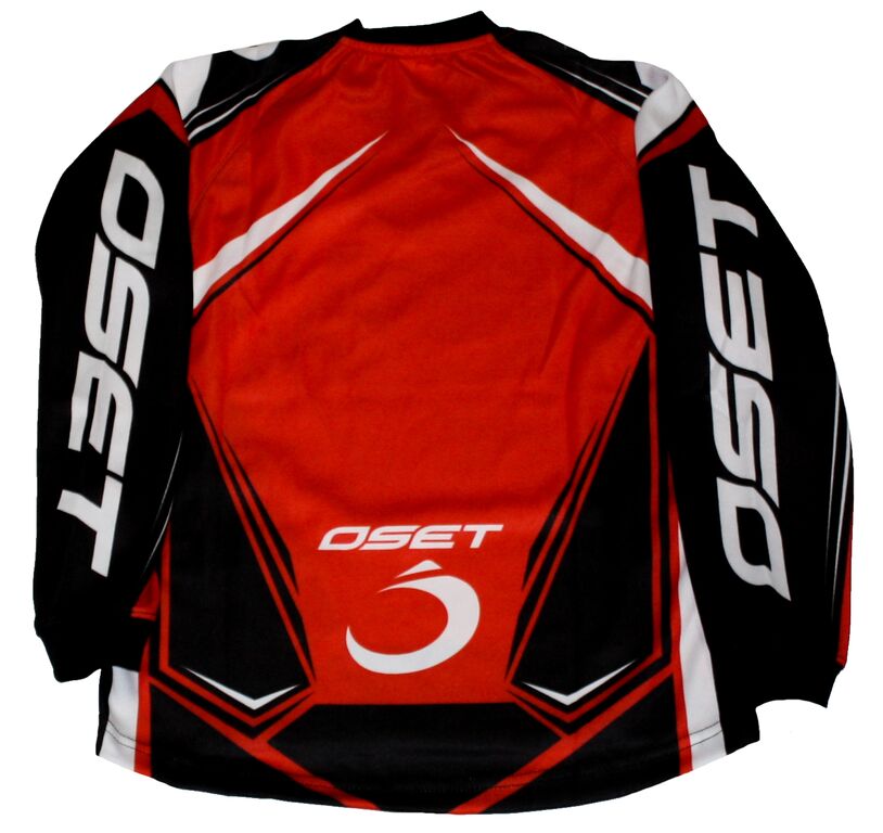 Oset Elite Shirts Kids Trials Clothing Red