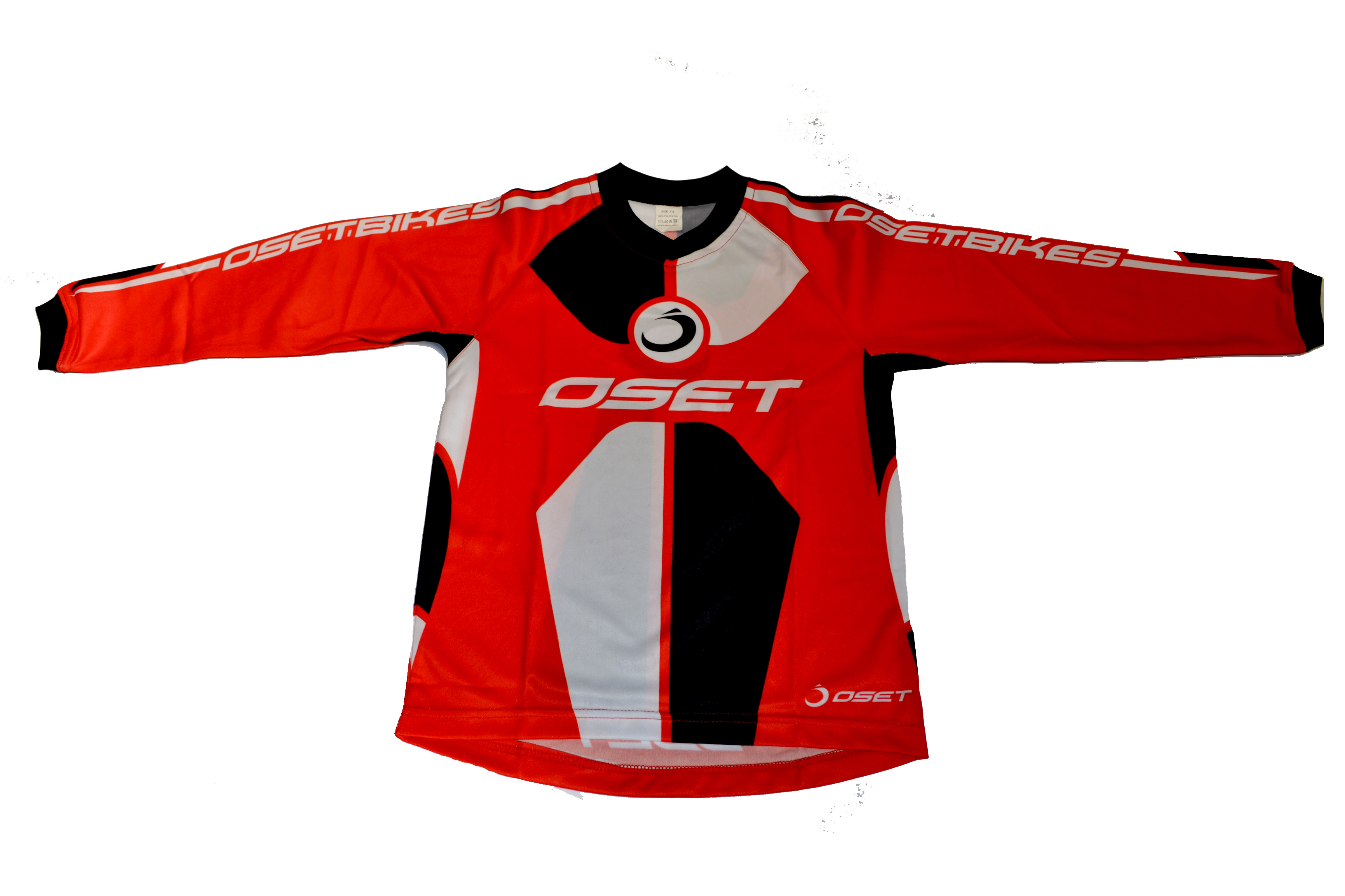 Oset Pro Range Kids Trials Pants/Jersey White/Red LAST OF LINE