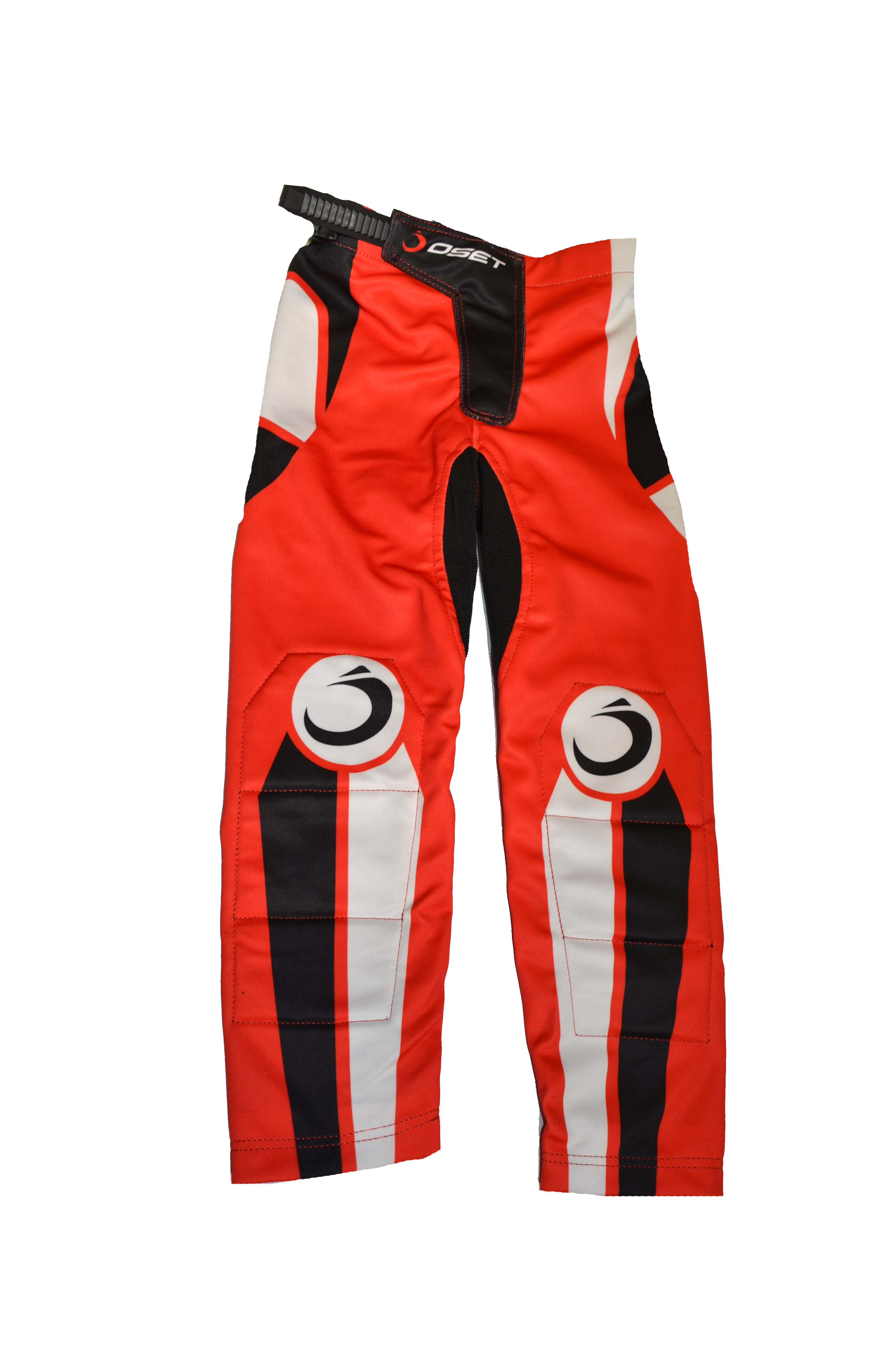 Oset Pro Range Kids Trials Pants/Jersey White/Red LAST OF LINE