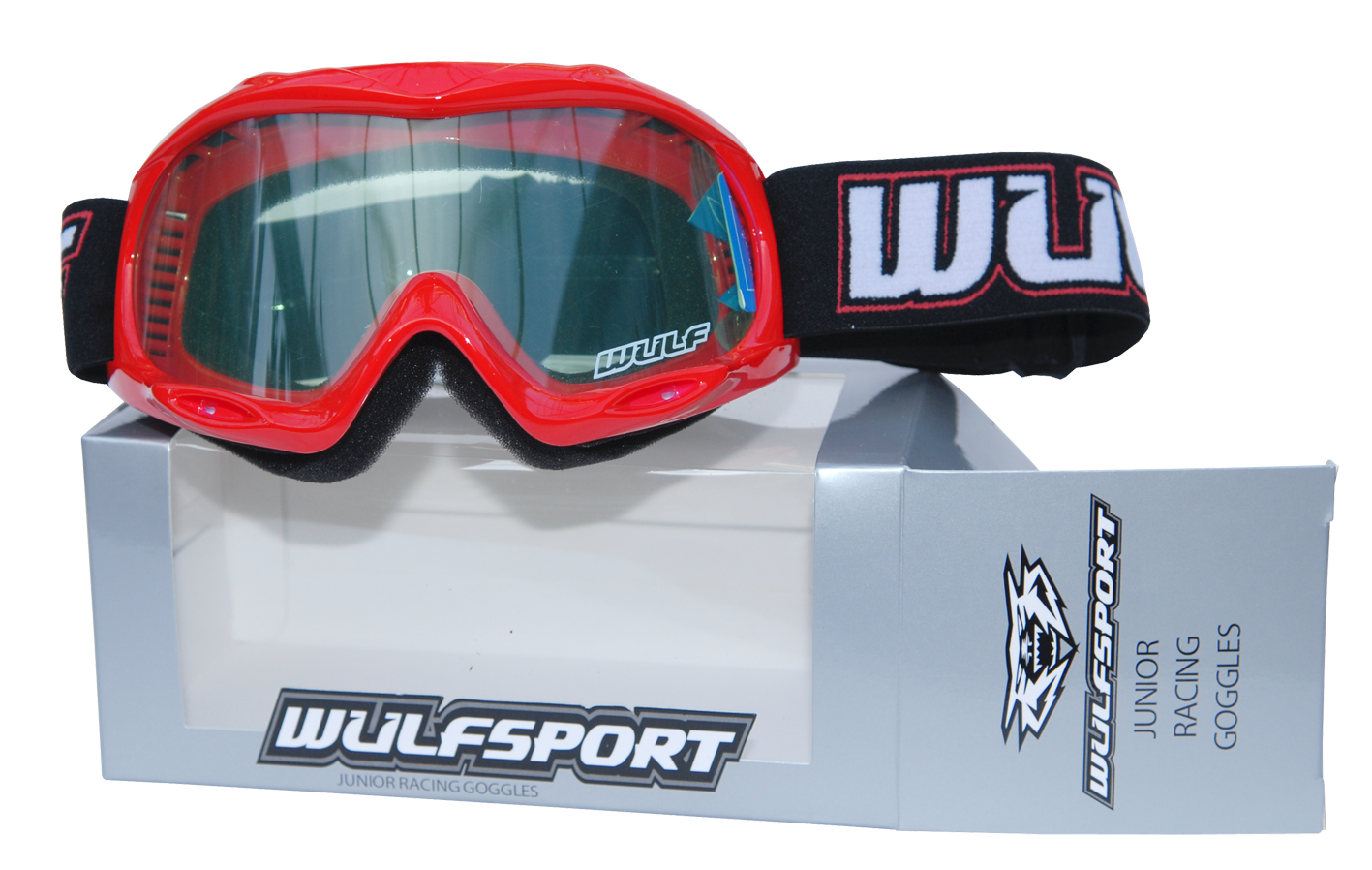 Wulfsport Goggle Kids Blue/Red/Grey/Black