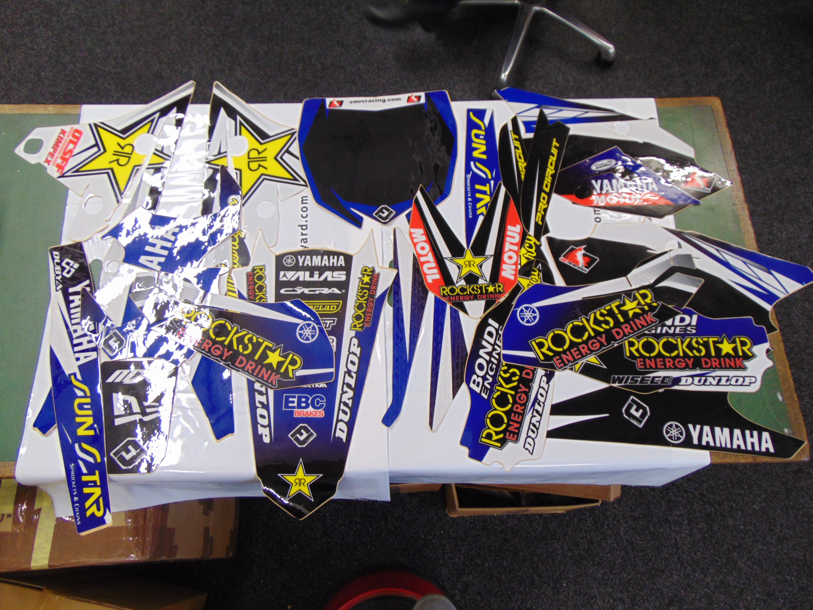 Flu Rockstar Graphics Kit YZF250 14-15