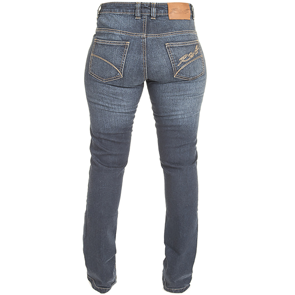 RST Aramid Ladies Straight Leg Jeans Blue