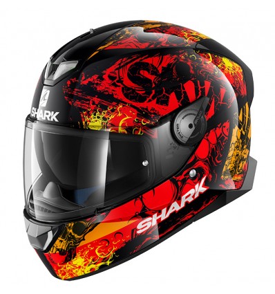 Shark Skwal 2 Nuk'Hem Motorcycle Helmet Red