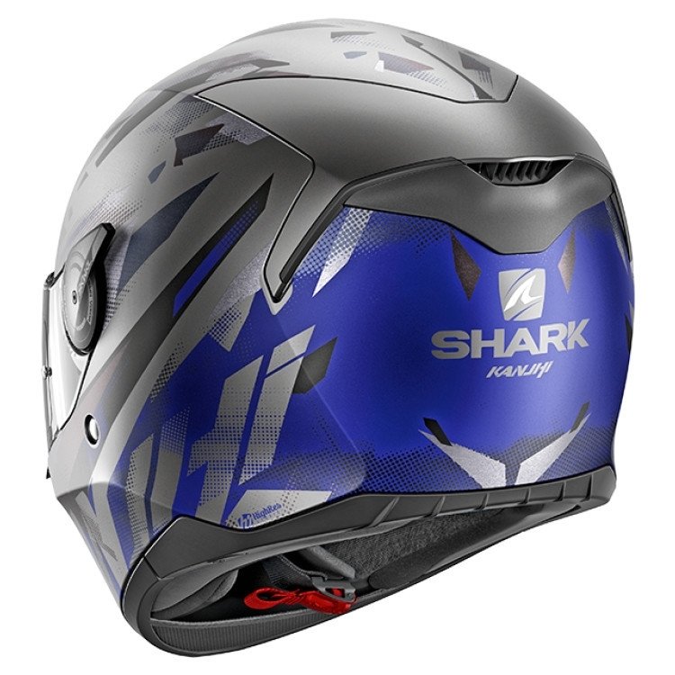 Shark D-Skwal Kanhji Motorcycle Helmet Mat Blue