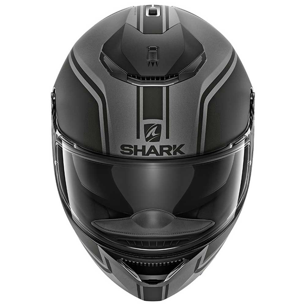 Shark Spartan Priona Motorcycle Helmet Mat Grey