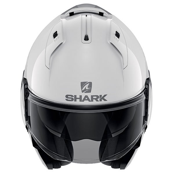 Shark Evo ES Blank Motorcycle Helmet (White)
