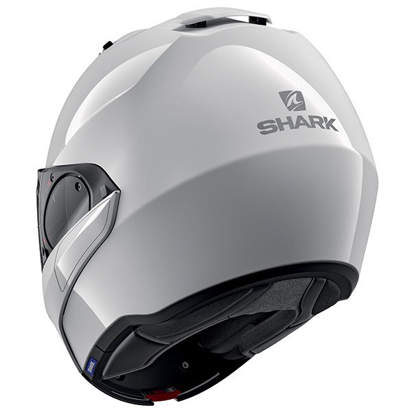 Shark Evo ES Blank Motorcycle Helmet (White)