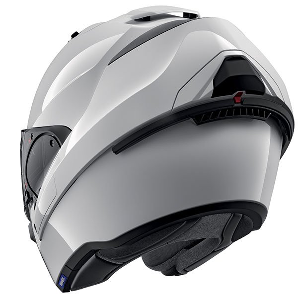Shark Evo ES Blank Motorcycle Helmet (White)