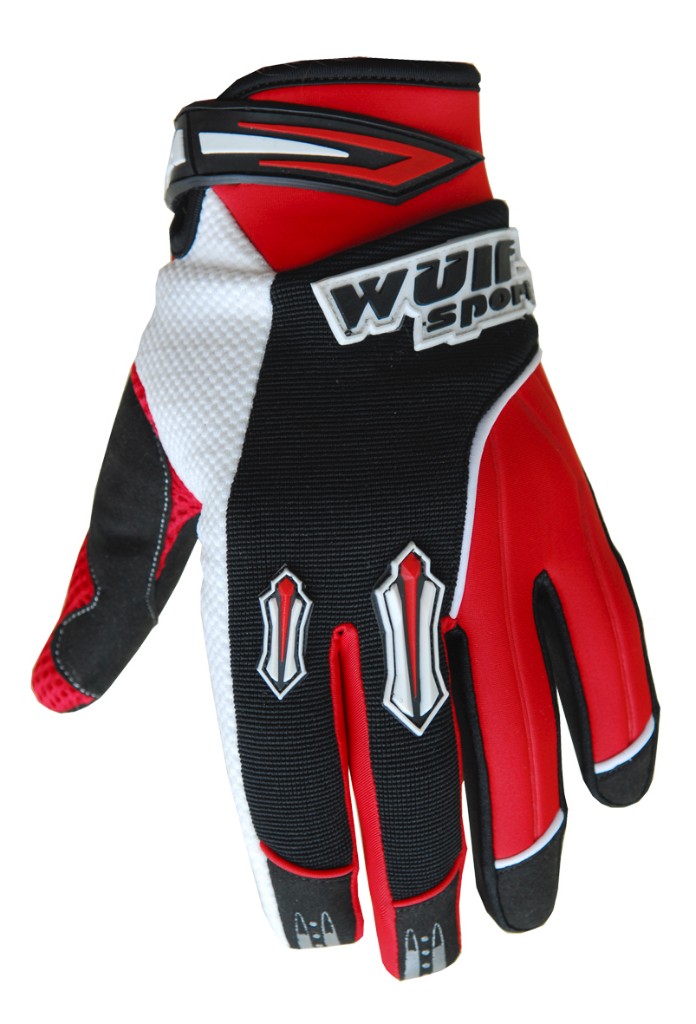 Wulfsport Kids Stratos Gloves Blue/Black/Red