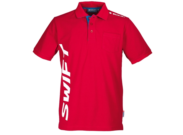 Suzuki Swift Polo Shirt Red