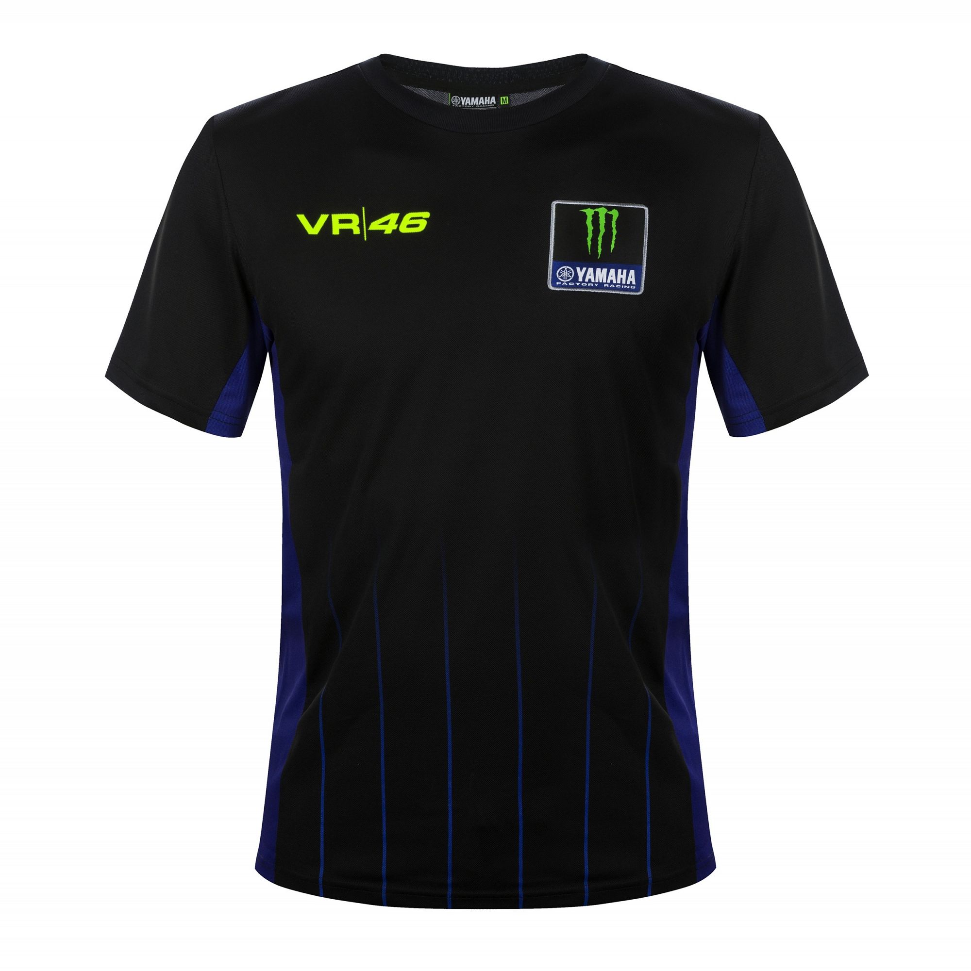 Yamaha VR46 Rossi Mens Black T-Shirt
