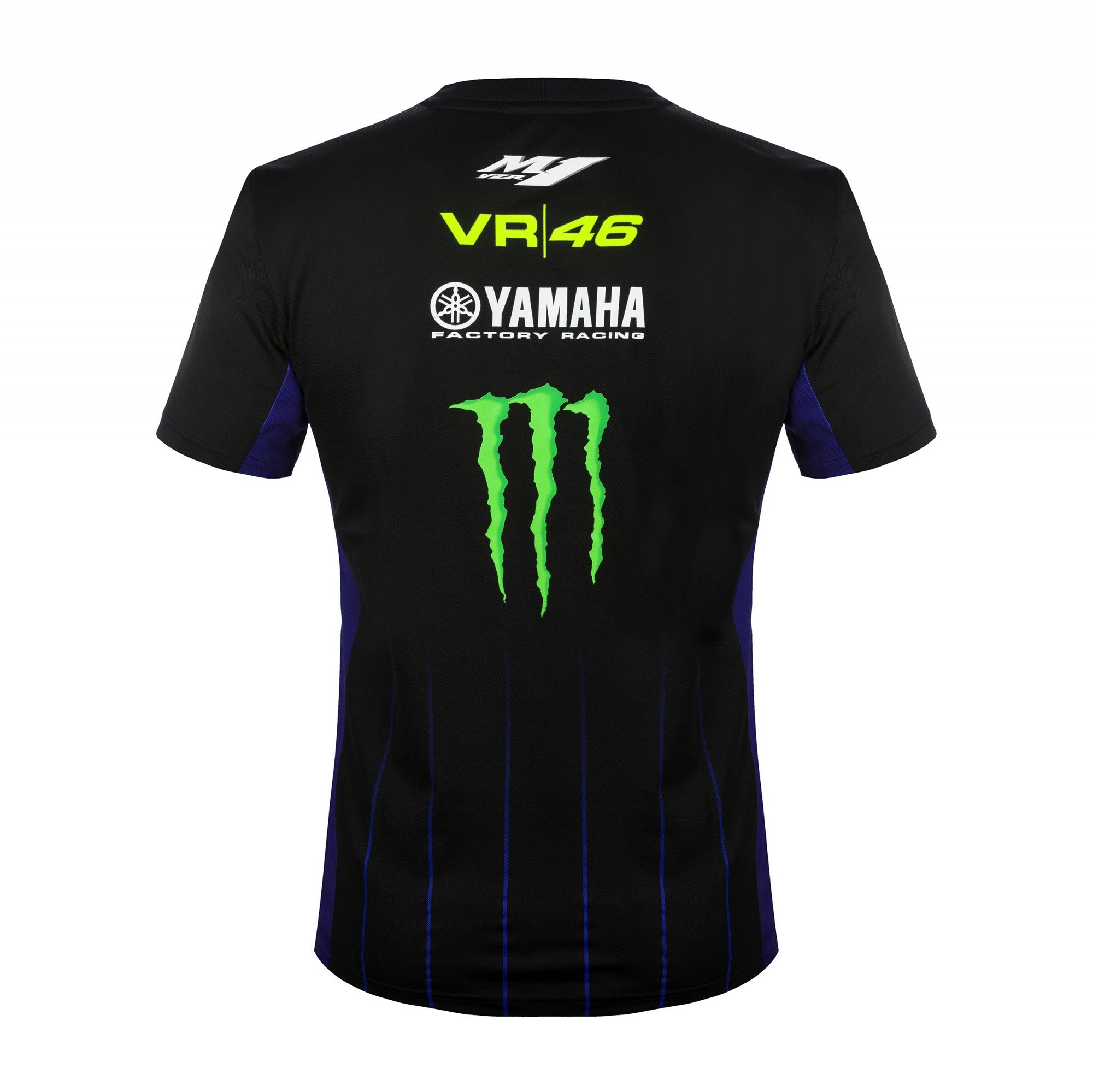 Yamaha VR46 Rossi Mens Black T-Shirt