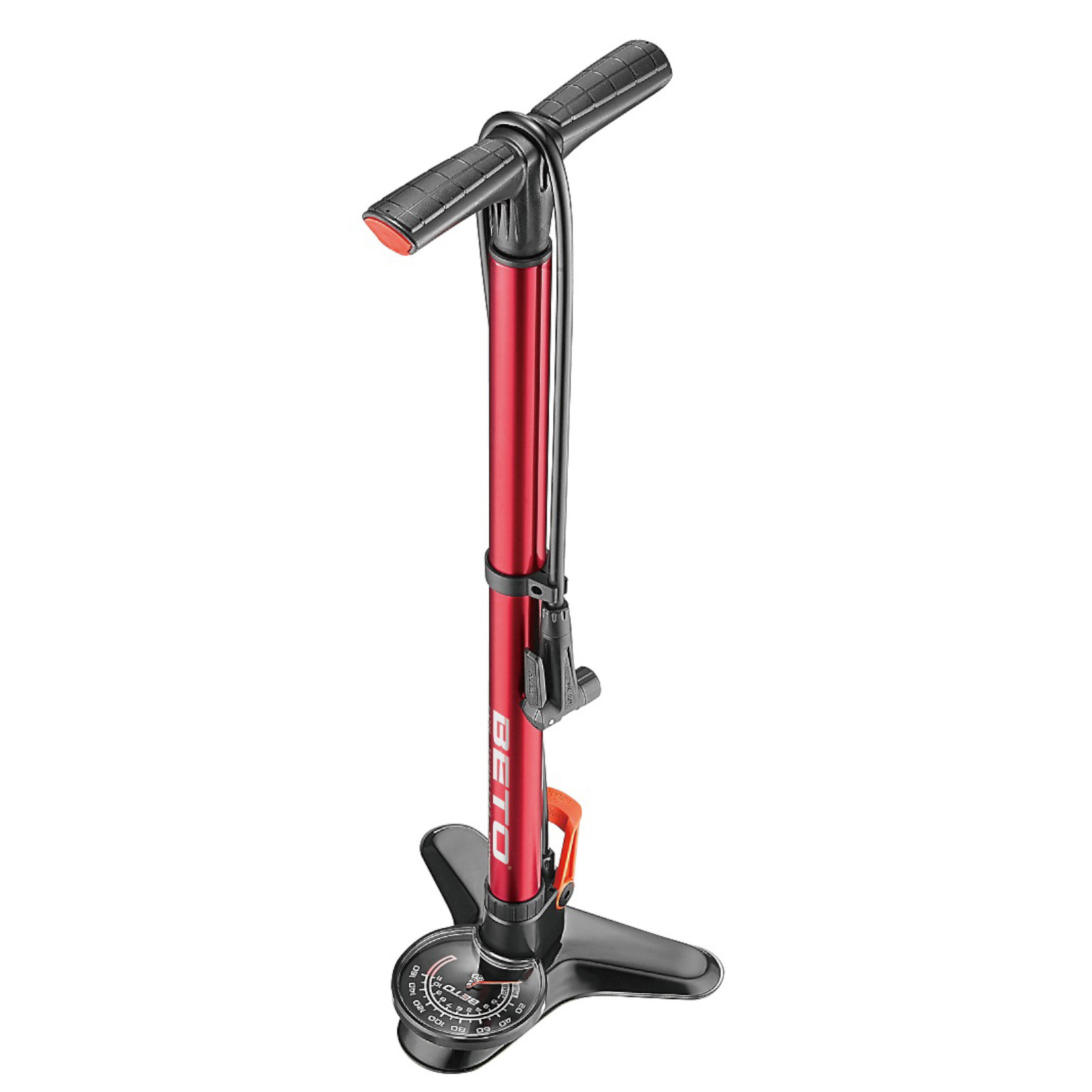 Beto Surge Tubless Floor Pump with Guage for MTB Bike Road Tyre Presta Schrader