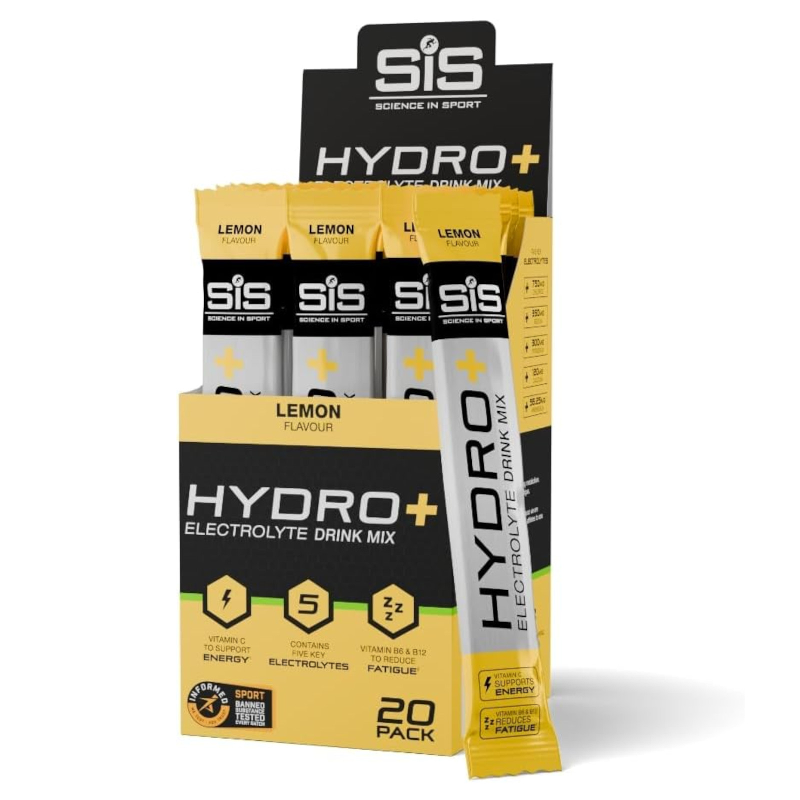 Sports Hydration Powder SIS Hydro+ Electrolyte Drink Mix 4.5g