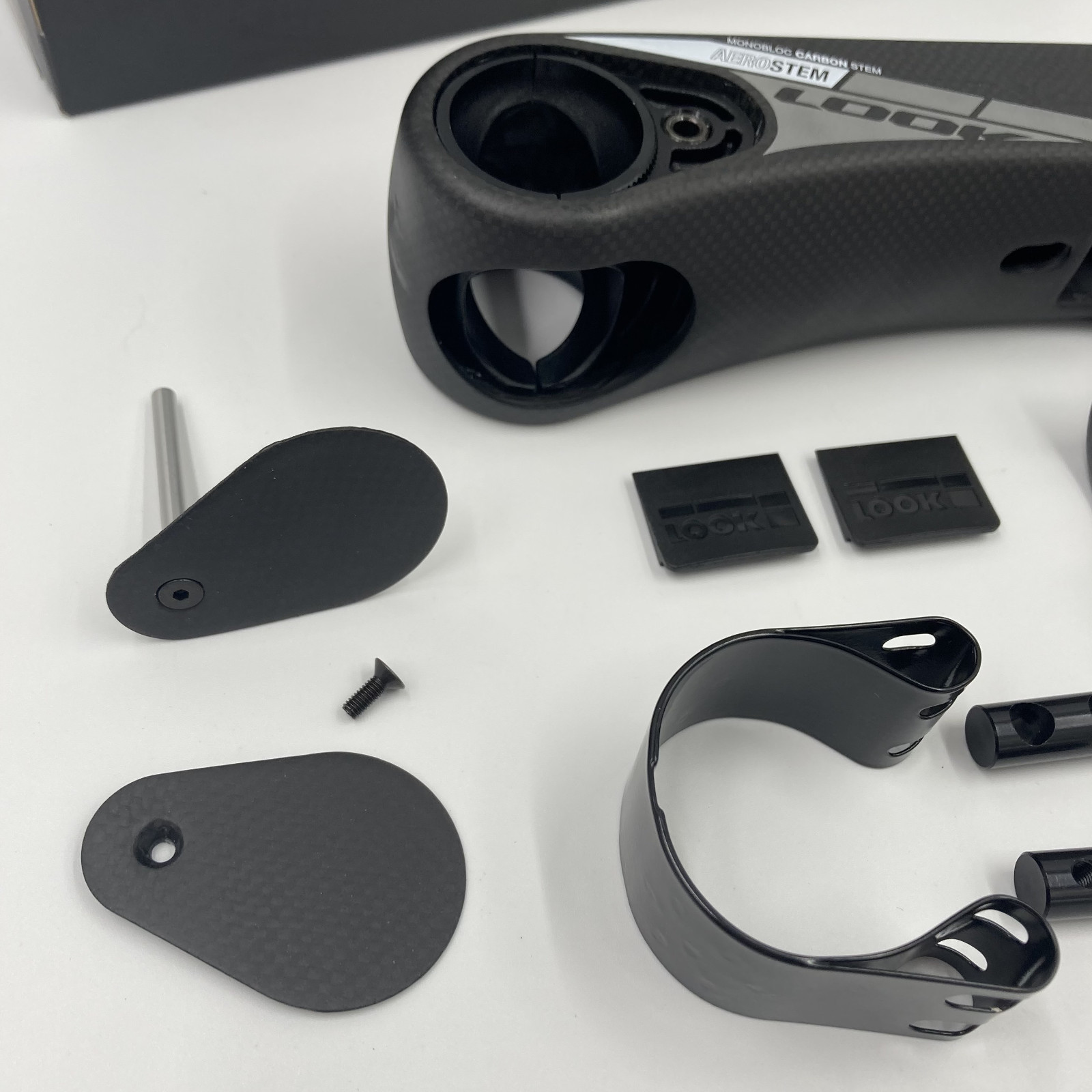 Look Aerostem Carbon Monobloc Lightweight Road Racing Bike Stem 31.8 x 90-120mm - Picture 17 of 21