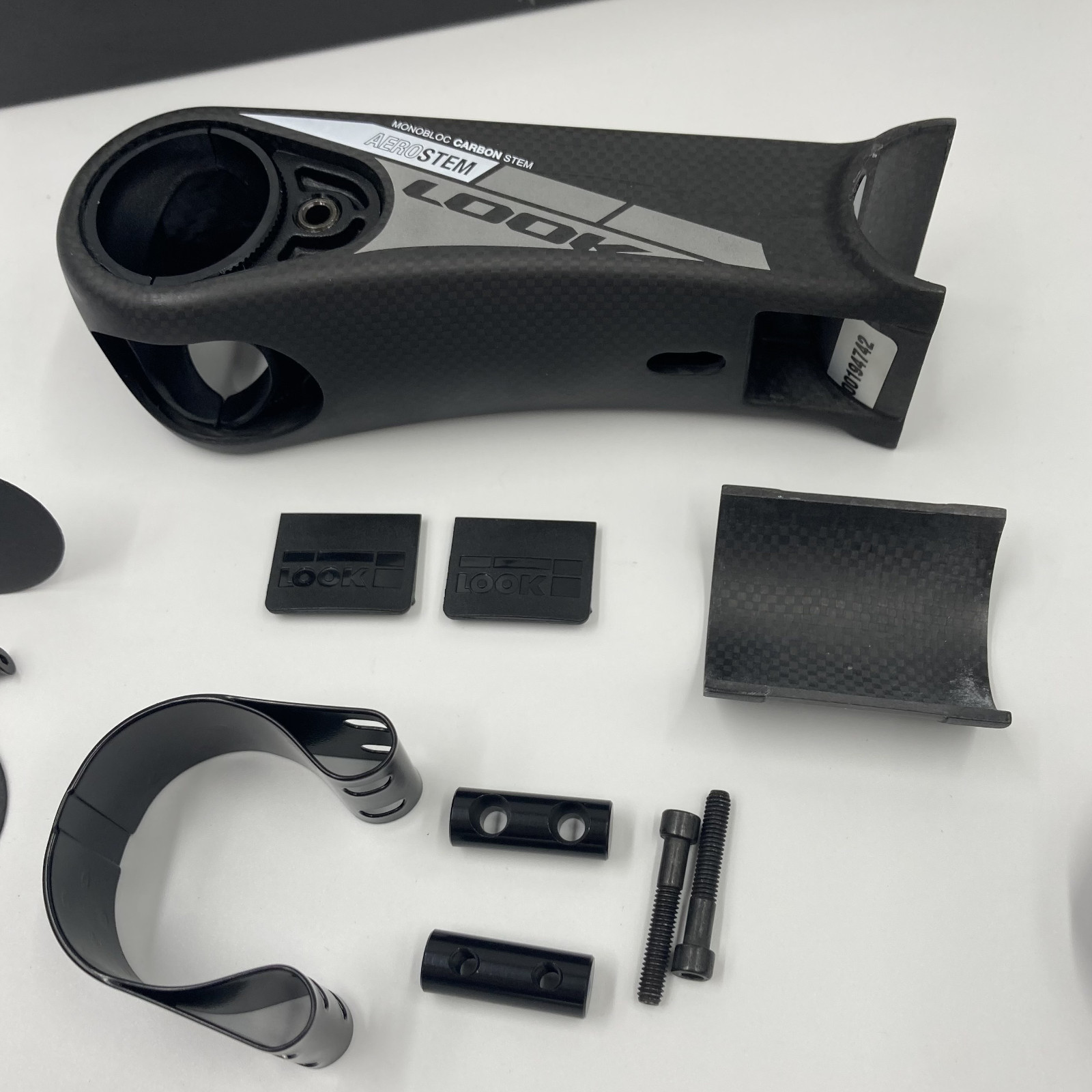 Look Aerostem Carbon Monobloc Lightweight Road Racing Bike Stem 31.8 x 90-120mm - Picture 20 of 21