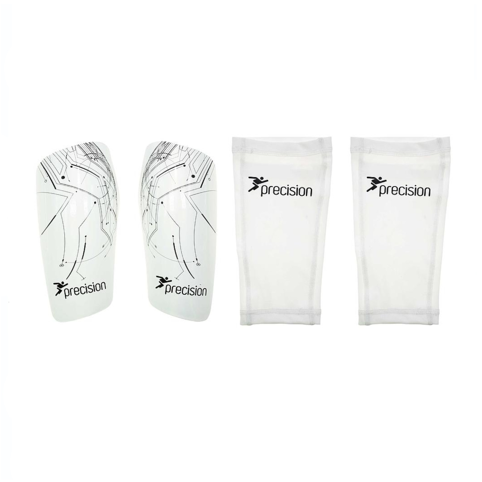 Precision Pro Matrix Shinguards Large Football Accessory