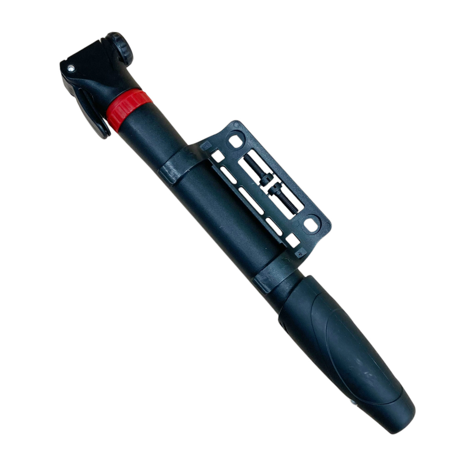 Mini bomba de bicicleta Schrader Presta con cabezal giratorio Raleigh con montaje en cuadro - Imagen 2 de 11