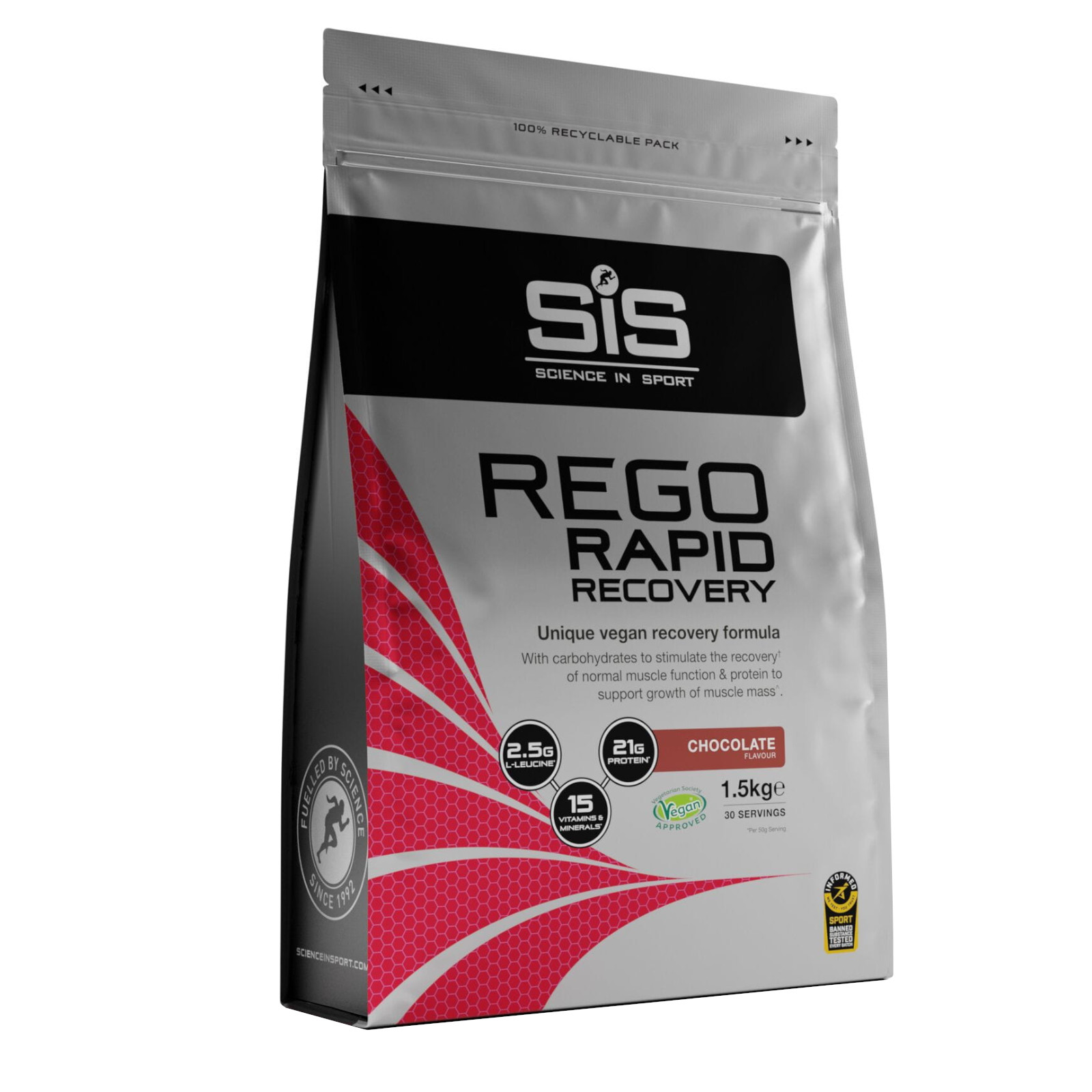 Sports Recovery Powder SIS REGO Rapid Recovery Drink Powder 1.5Kg