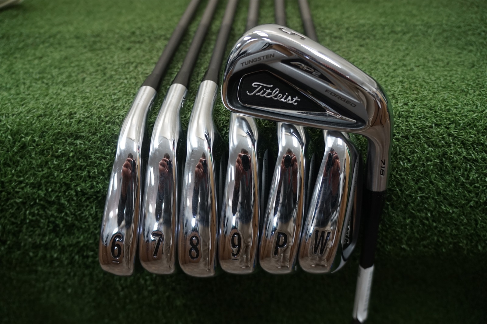Titleist AP2 716 5PW+AW Irons Accra Graphite Stiff Flex Iron
