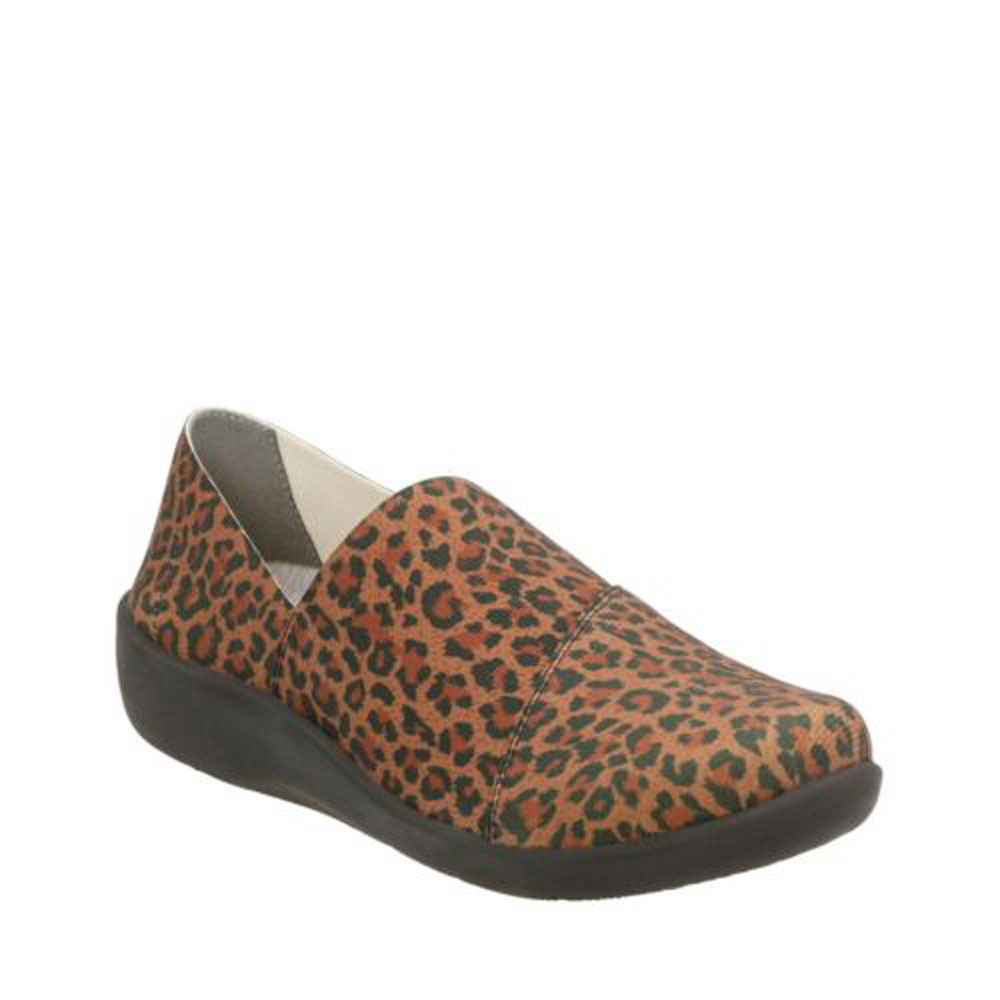clarks leopard print
