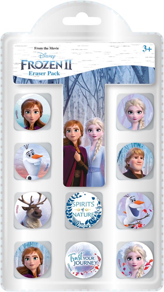 Disney Frozen 4 Pack Kids Erasers