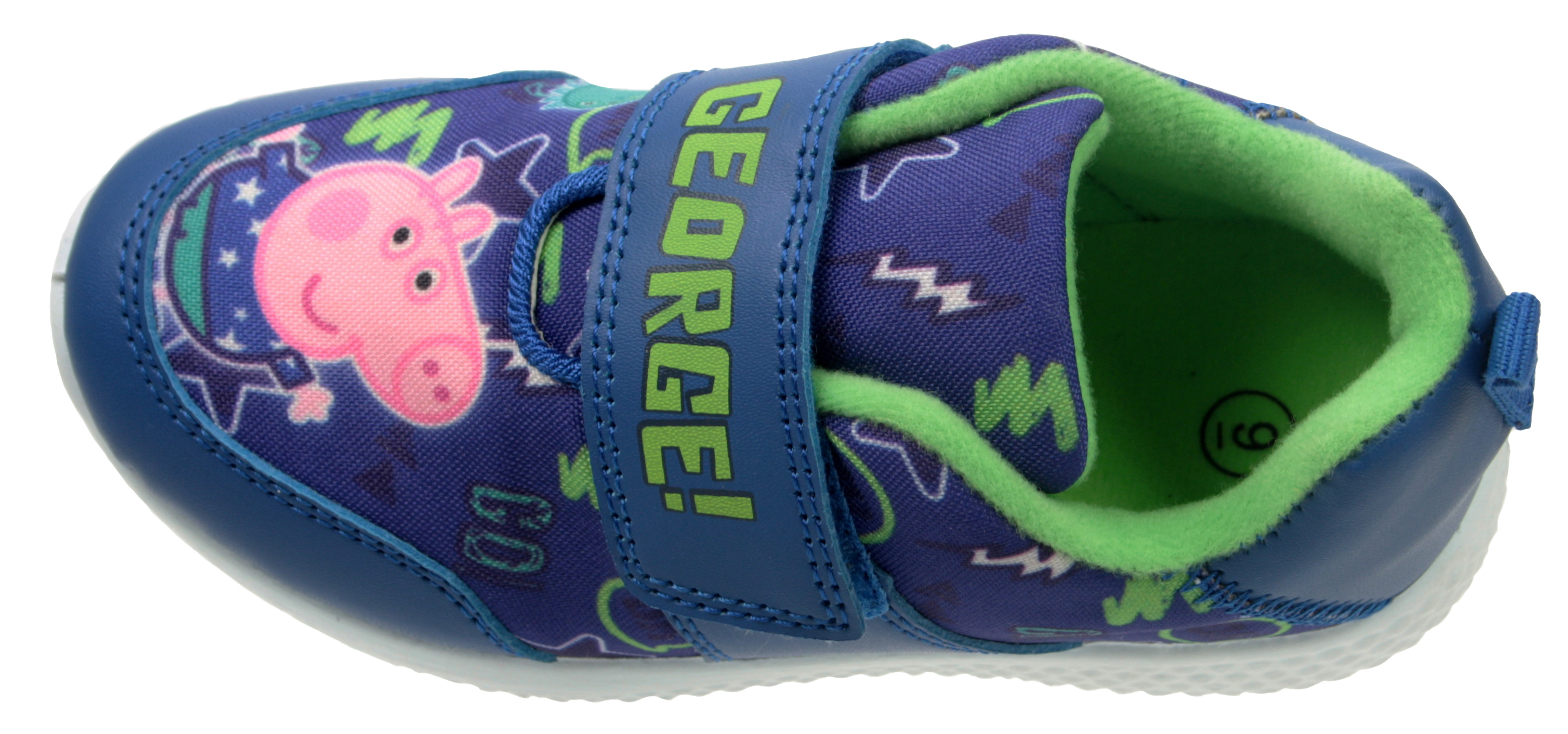 Peppa Pig Boys George Will Be Boys Trainer Shoe