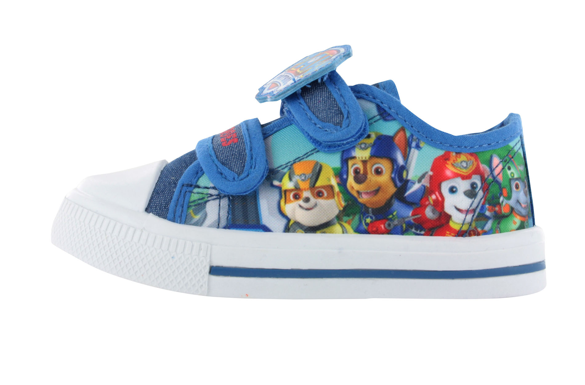 BOYS THOMAS THE TANK ENGINE BLUE CANVAS TRAINERS PUMPS SHOES UK SIZE 5-10
