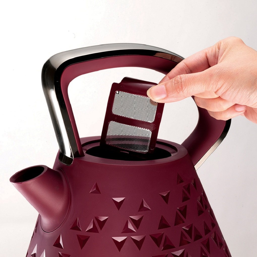 Morphy Richards 108103 Textured Prism Cordless Merlot Purple Kettle 3000W 1.5L eBay