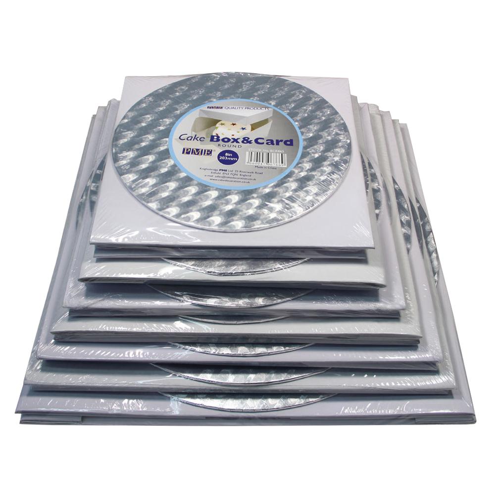 PME Cake Baking Decorating Wedding Birthday Round Circle Support Card Board