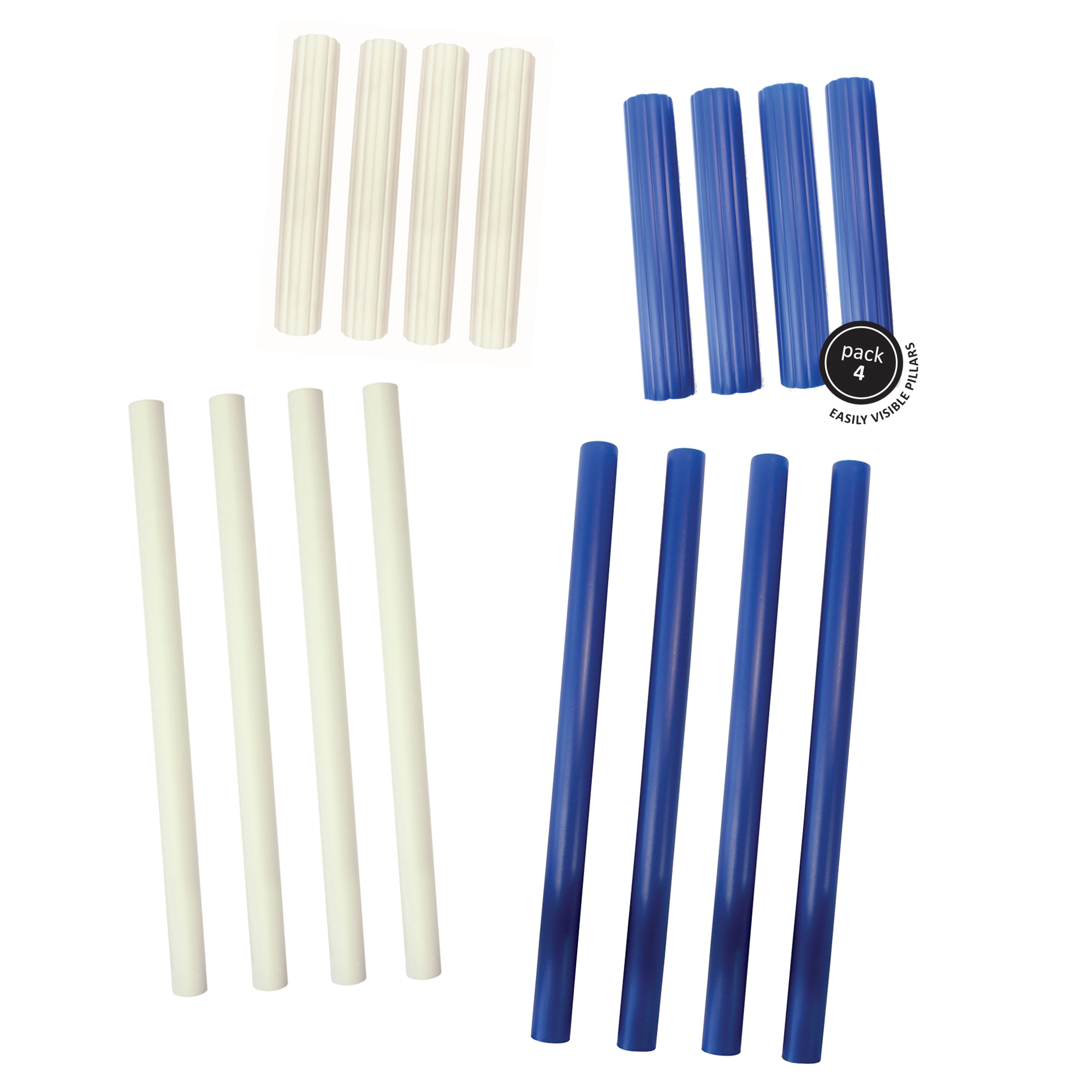 PME Plastic 12.5/" 6/" Pillar Wedding Cake Tier Tiered Rod Support Dowels 4 Pack