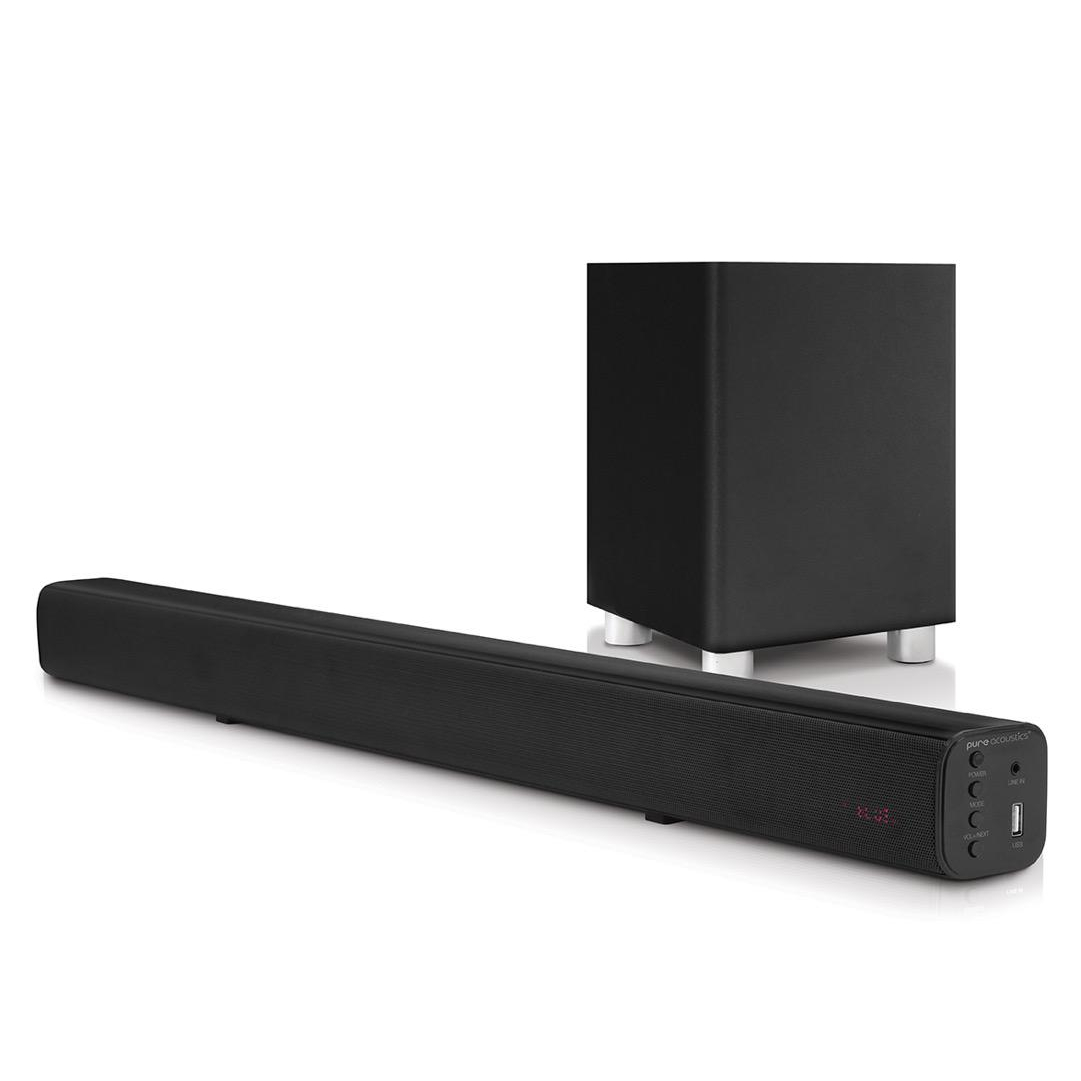 Pure Acoustics SBW175 2.1 Surround Soundbar with Wireless Subwoofer