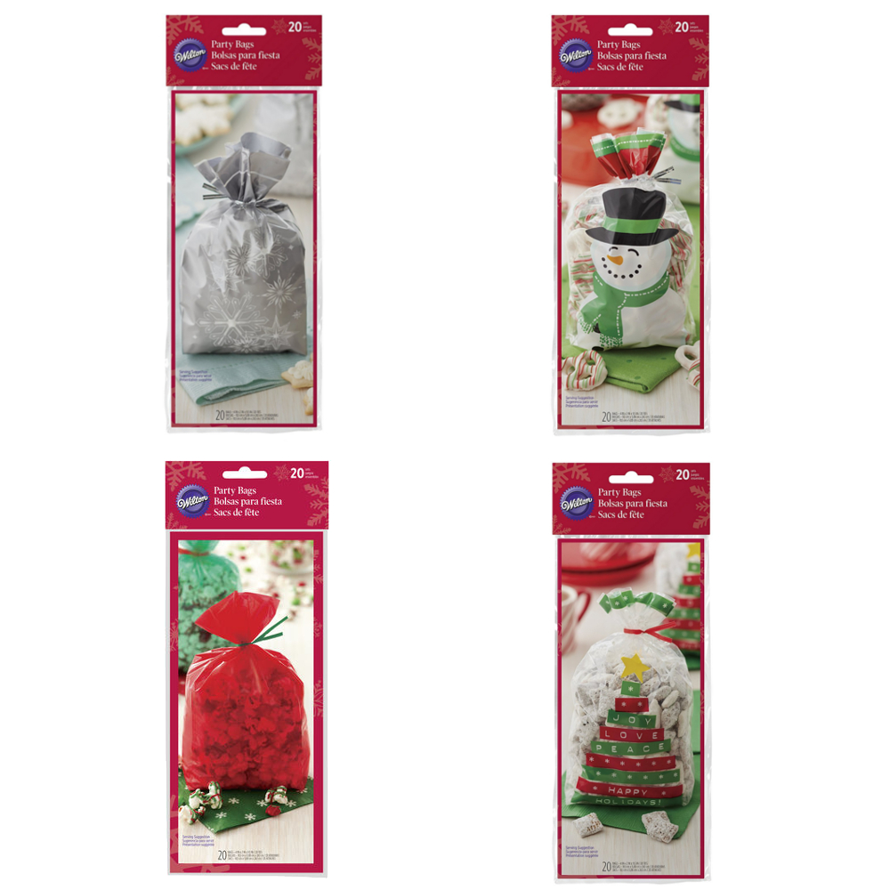 christmas cellophane sweet bolsas