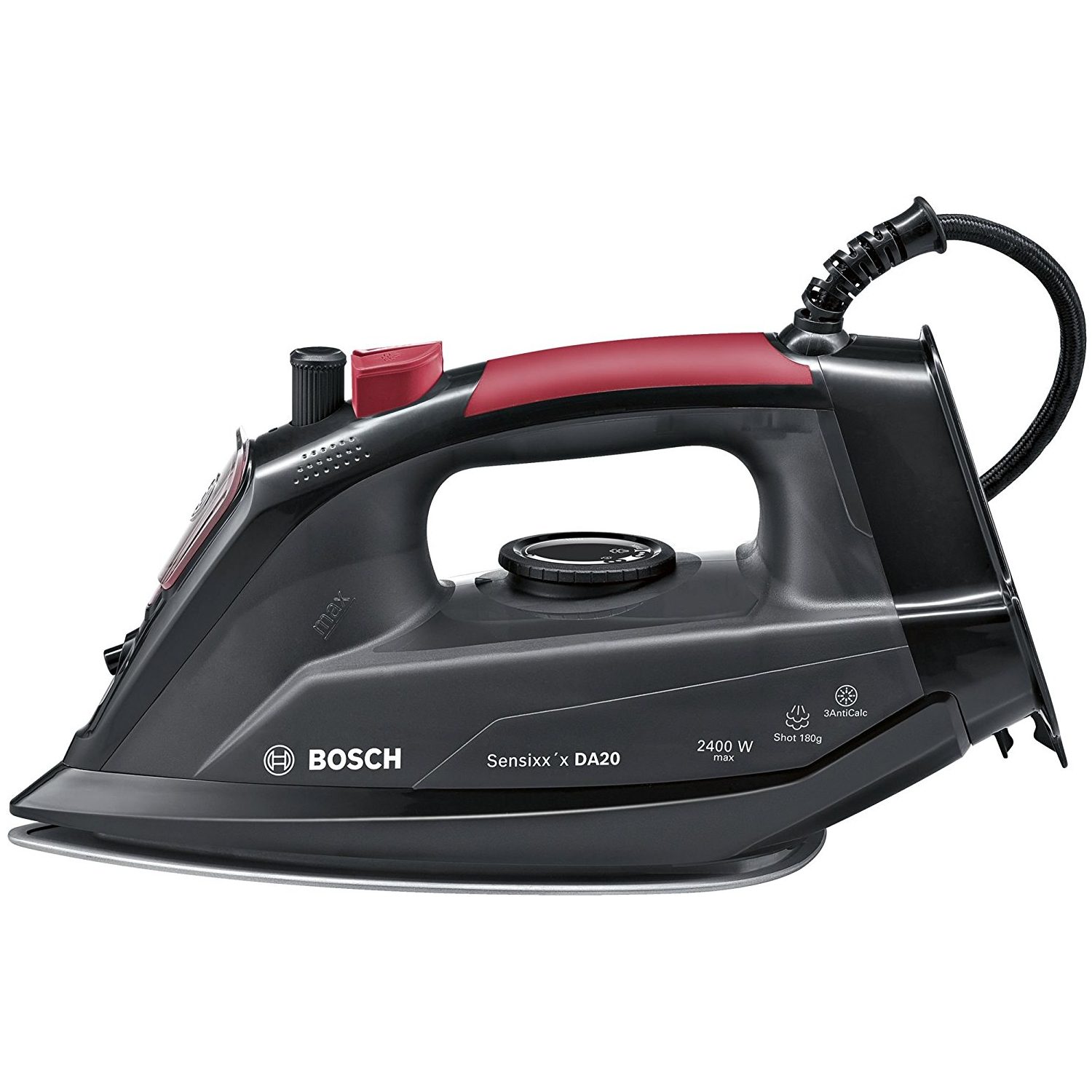 Bosch TDA2080GB Corded Ceramic Steam Iron 2400W Power with 300ML Water