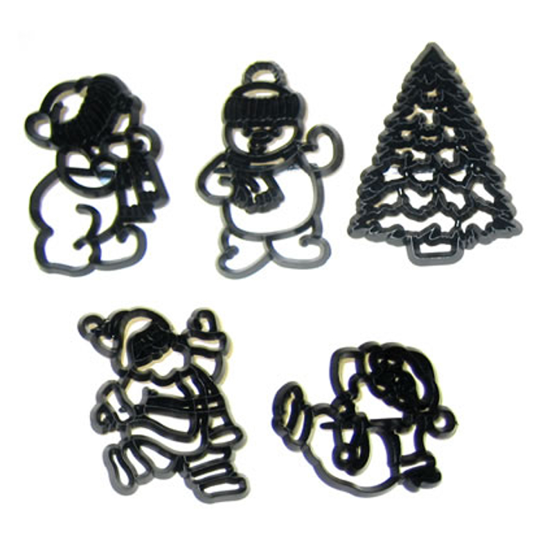 Patchwork Cutters Christmas SANTA SNOWMAN TREE SET Sugarcraft Cake Decorating 5060325301454 eBay