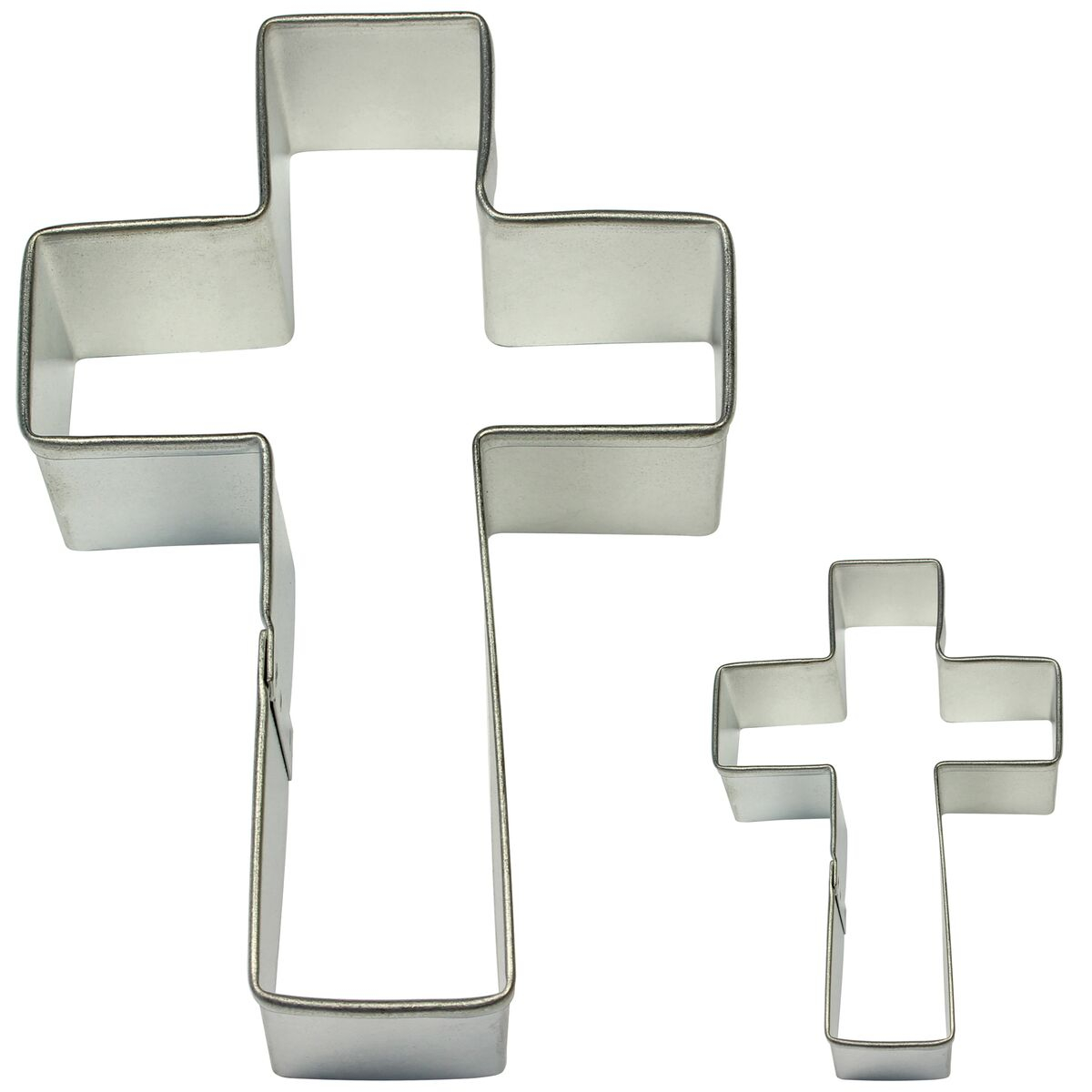 Pme Cake Baking Metal Cross Christian Cookie Shape Cutter 2 Pack Small