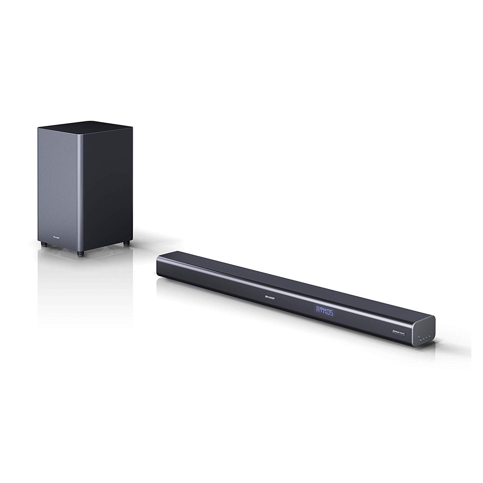 Sharp 440W Dolby Atmos Soundbar with Bluetooth, 4K HDMI and LED Display
