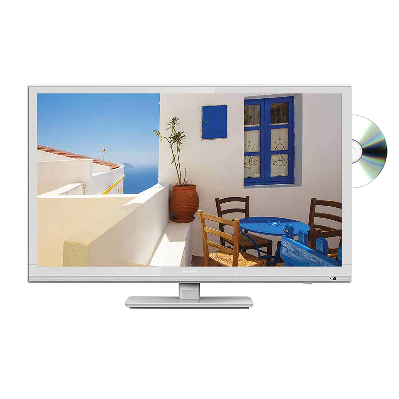 Sharp 24" Inch HD Ready LED TV with Freeview HD and builtin DVD player