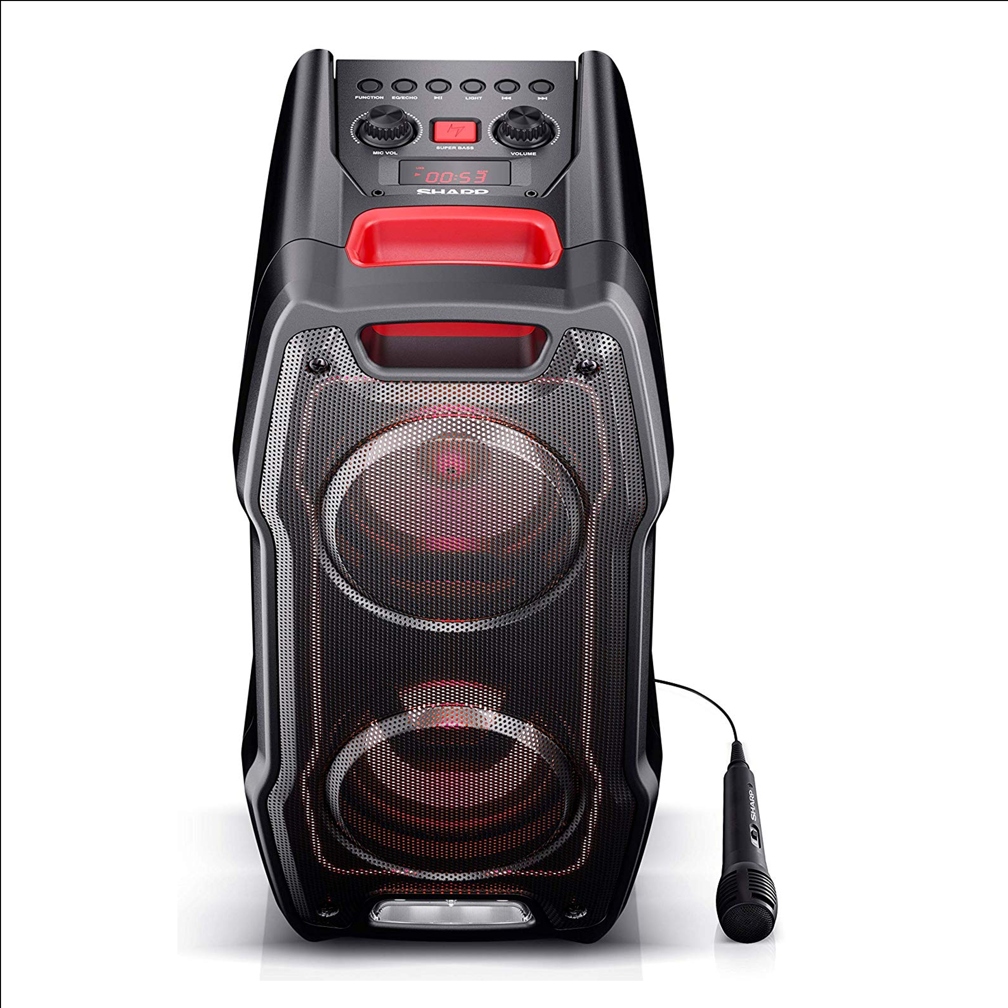 Sharp PS929 180W Bluetooth Speaker with Flashing LED backlighting and