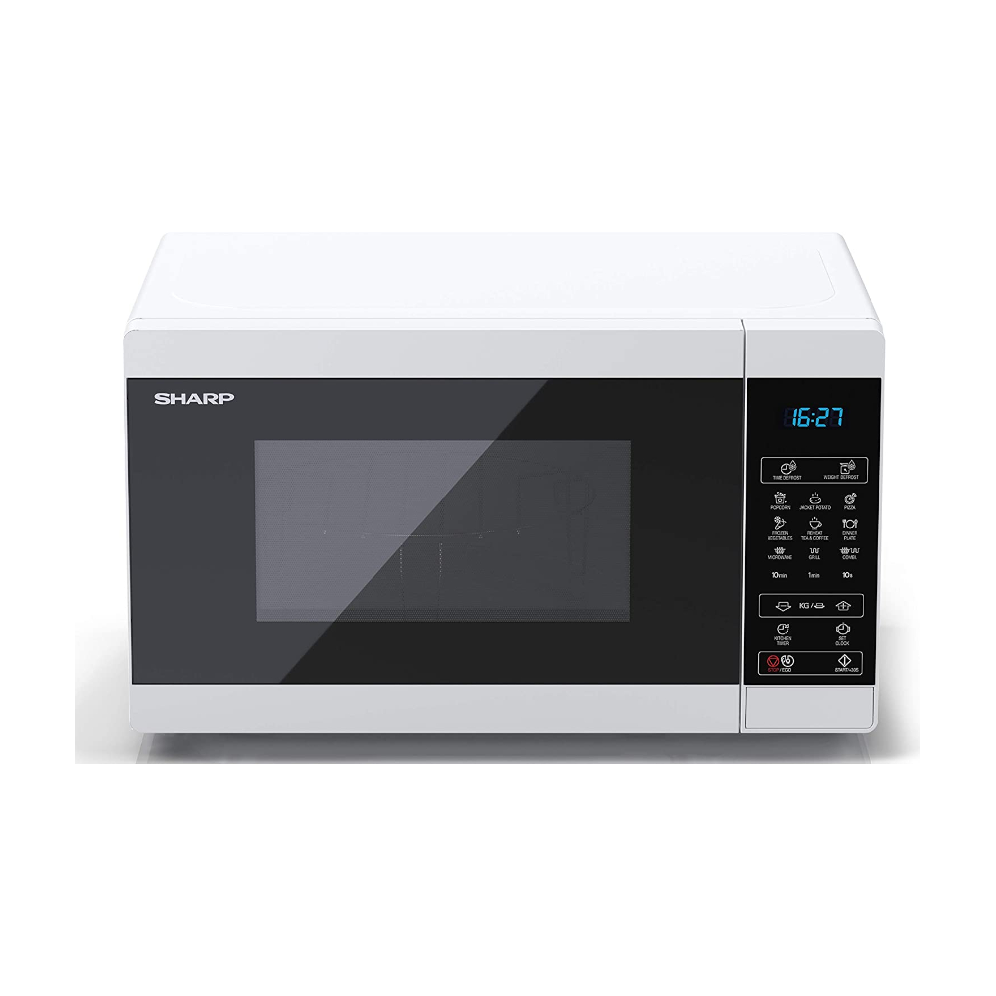Sharp YCMG02UW White 20L 800W Microwave with 1000W Grill and Touch