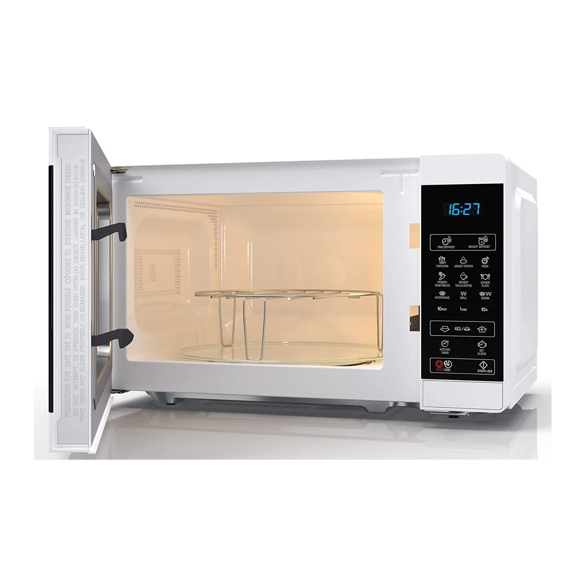 Sharp YCMG02UW White 20L 800W Microwave with 1000W Grill and Touch
