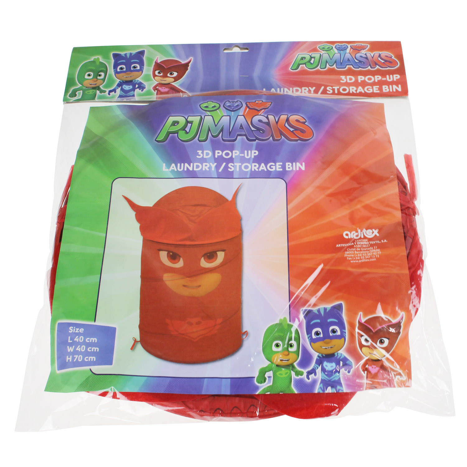 Laundry Bag Kids 3d Pop Up Storage Bin Foldable Washing Basket Clothes Toys Box Ebay