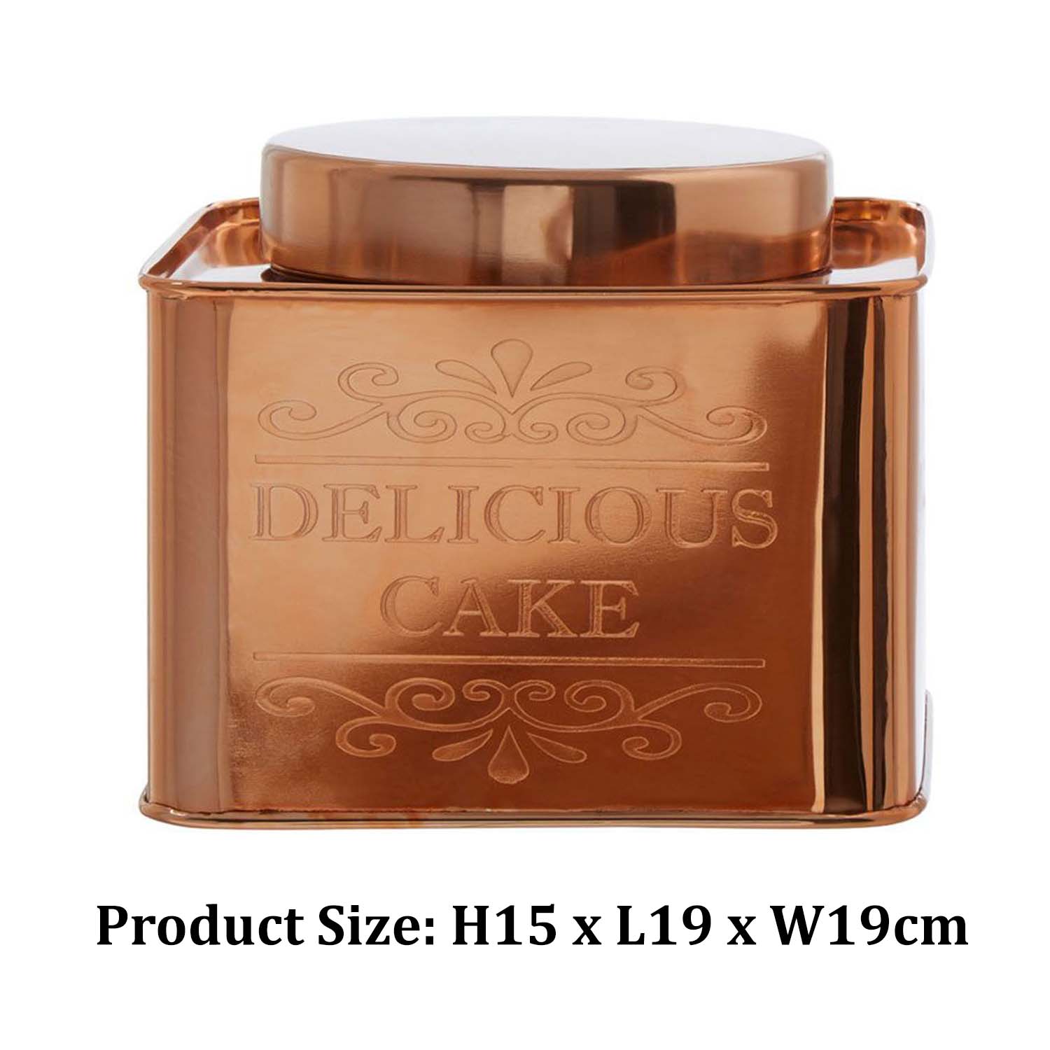 Retro Copper Tins Tea Coffee Sugar Kitchen Storage Canisters Jars Pots Container - Picture 8 of 24