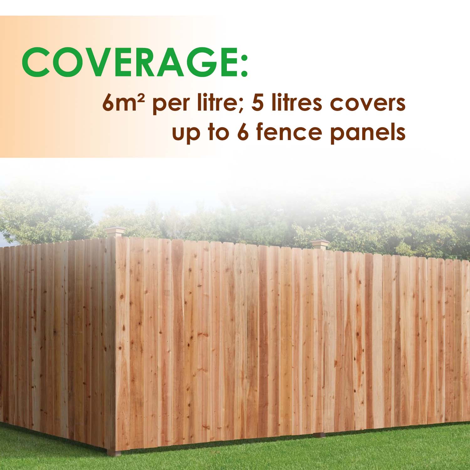 Ronseal One Coat Fence Life Garden Shed & Fence Paint Quick Dry Wood Stain 5L