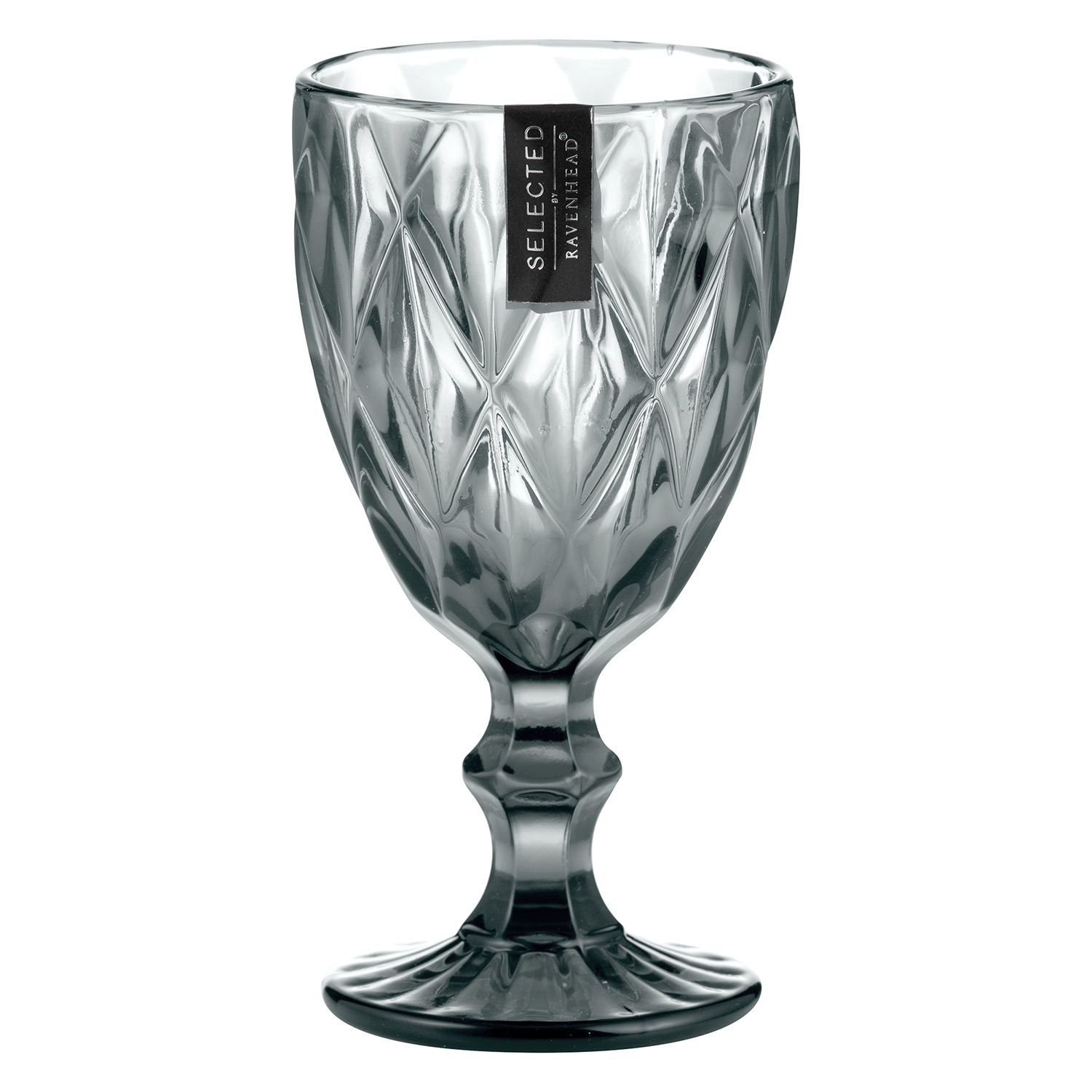 Gemstone Diamond Ridges Wine Glasses Highball Glass Cocktail Mixer Bar Drinkware - Picture 17 of 17