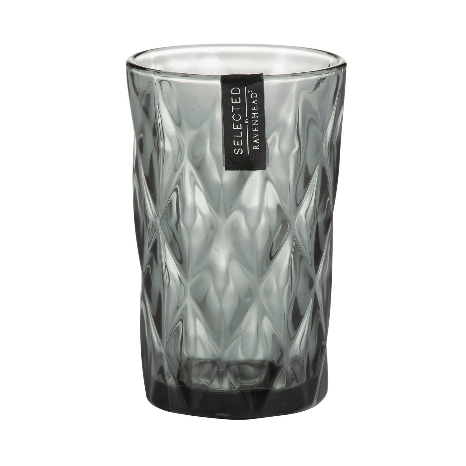 Gemstone Diamond Ridges Wine Glasses Highball Glass Cocktail Mixer Bar Drinkware - Picture 14 of 17